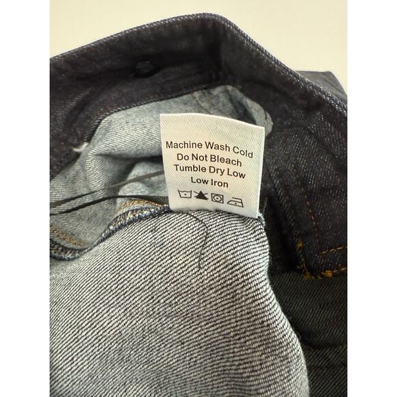 Tuckernuck x India Hicks Dark Denim Wide Leg Palladian Blue Pant  Size 6 - Picture 7 of 13